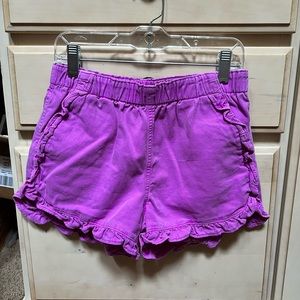 J. Crew Crewcuts Brushed Ruffled Chino Shorts